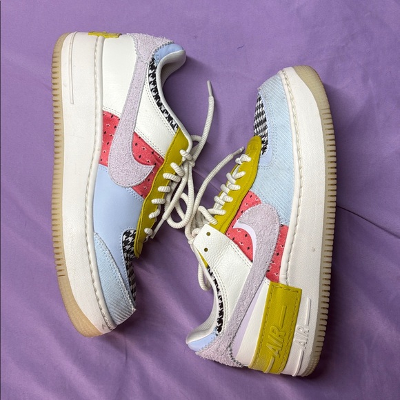 Nike AF1 Shadow Sail/Doll-Hydrogen Blue - Picture 5 of 7